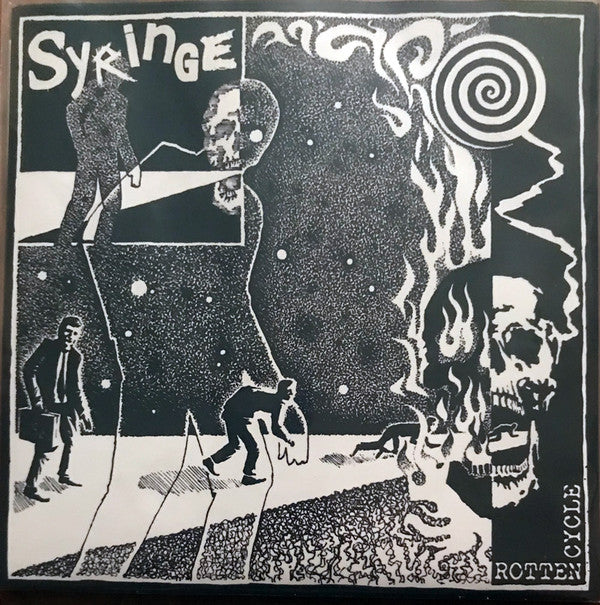 Syringe (7) : Rotten Cycle (7", EP, Ltd, Gre)