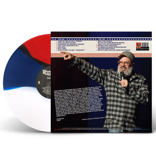 David Cross (2) : ...America...Great... (LP, Album, Ltd, Tri)