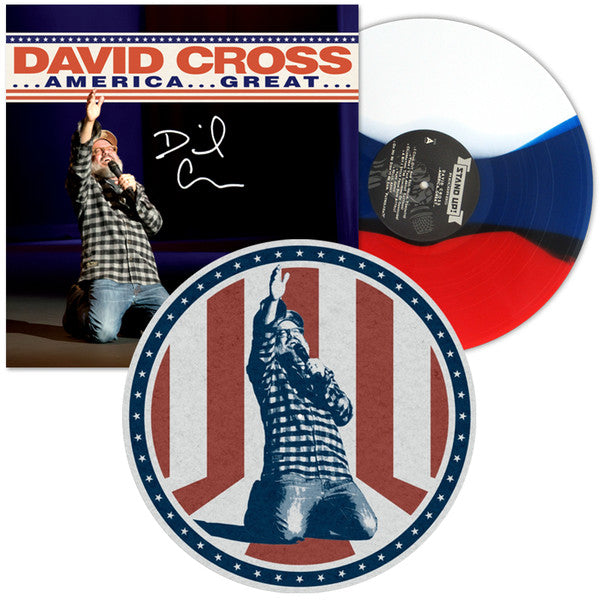 David Cross (2) : ...America...Great... (LP, Album, Ltd, Tri)