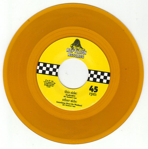 Checkered Cabs, The : Something About The Weekend b/w Heathcliff 8 (7",45 RPM,Single,Numbered)