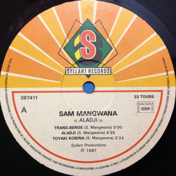 Sam Mangwana : Aladji (LP,Album)
