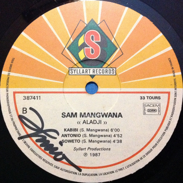 Sam Mangwana : Aladji (LP,Album)