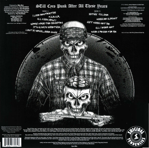 Suicidal Tendencies : Still Cyco Punk After All These Years (LP,Album)