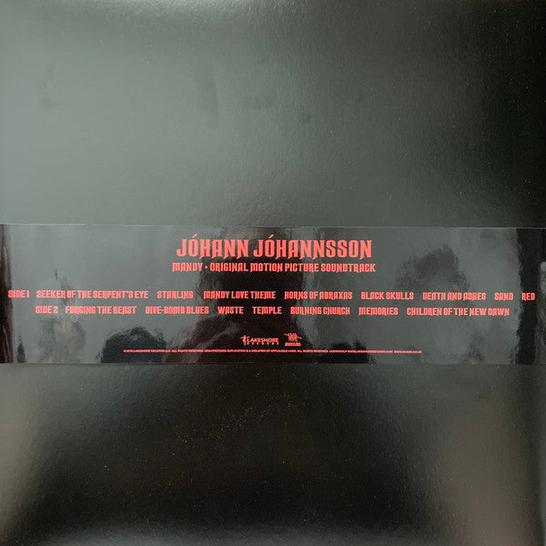 Jóhann Jóhannsson : Mandy (Original Motion Picture Soundtrack) (LP,Album)