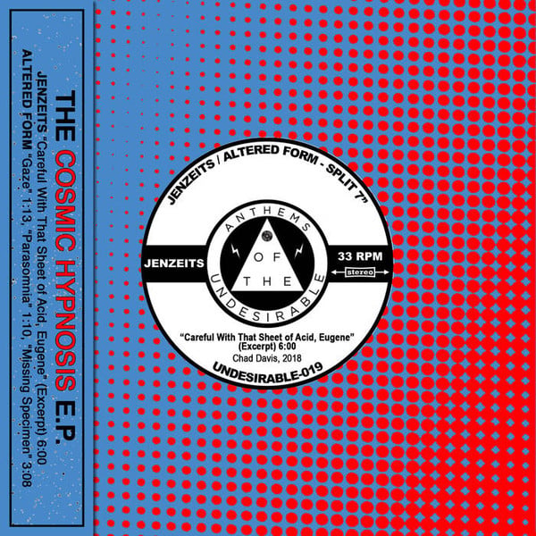 Jenzeits / Altered Form : The Cosmic Hypnosis EP (7", EP, Blu)