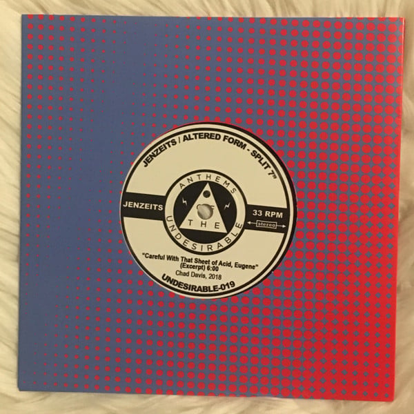 Jenzeits / Altered Form : The Cosmic Hypnosis EP (7", EP, Blu)