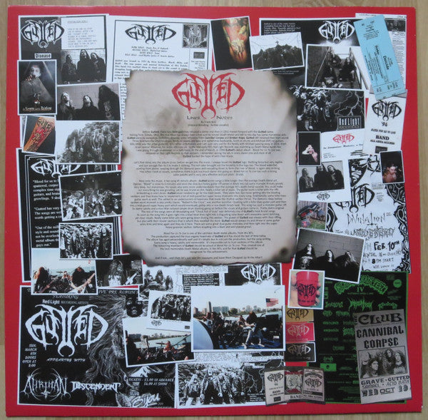 Gutted : Bleed For Us To Live (LP,Album,Limited Edition,Numbered)