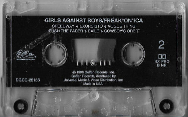 Girls Against Boys : Freak*on*ica (Cass, Album)