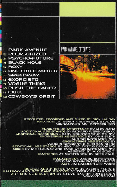 Girls Against Boys : Freak*on*ica (Cass, Album)