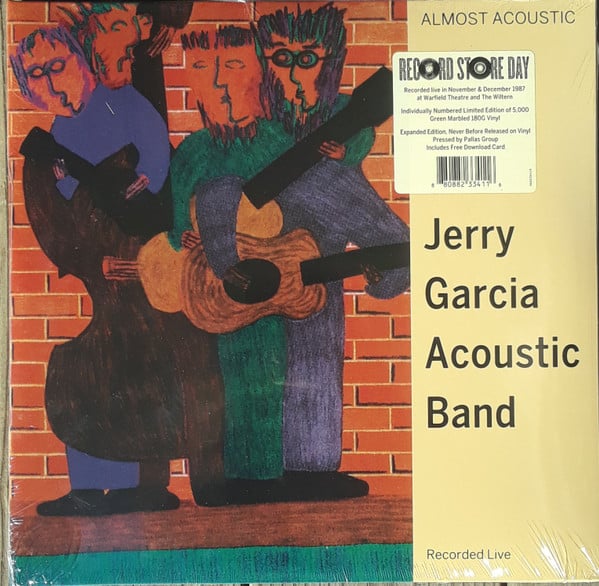 Jerry Garcia Acoustic Band : Almost Acoustic (LP,Album,Record Store Day,Limited Edition,Numbered,Reissue)