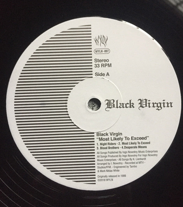 Black Virgin (2) : Most Likely To Exceed (LP,Album,Reissue,Stereo)