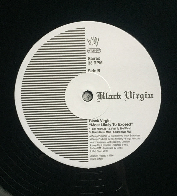 Black Virgin (2) : Most Likely To Exceed (LP,Album,Reissue,Stereo)