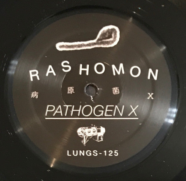 Rashōmon : 病原菌X = Pathogen X (LP,45 RPM,Single Sided,Mini-Album,Etched)