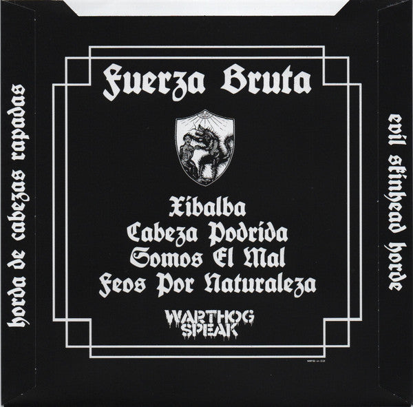 Fuerza Bruta : Somos El Mal (7", EP, Blu)