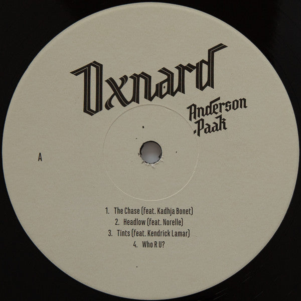 Anderson .Paak : Oxnard (LP,Album)