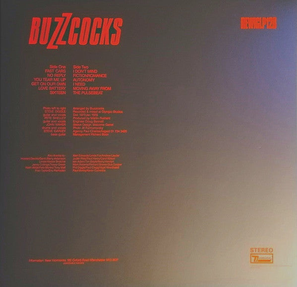 Buzzcocks : Another Music In A Different Kitchen (LP,Album,Reissue,Remastered)