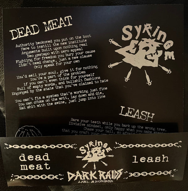 Syringe (7) : The Leash EP (Flexi, 7", S/Sided)