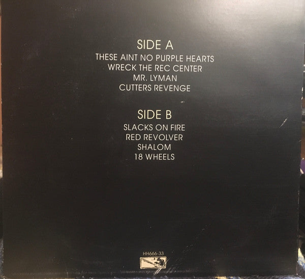 The Never Never : These Aint No Purple Hearts (LP, Gra)
