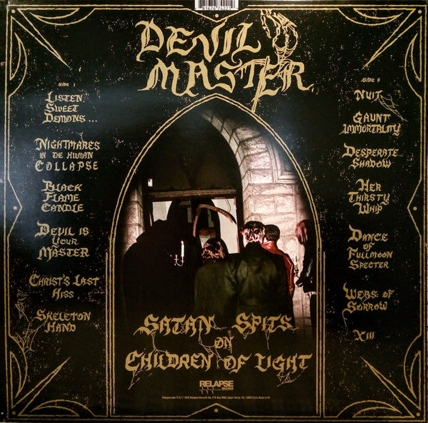 Devil Master : Satan Spits On Children Of Light (LP,Album)