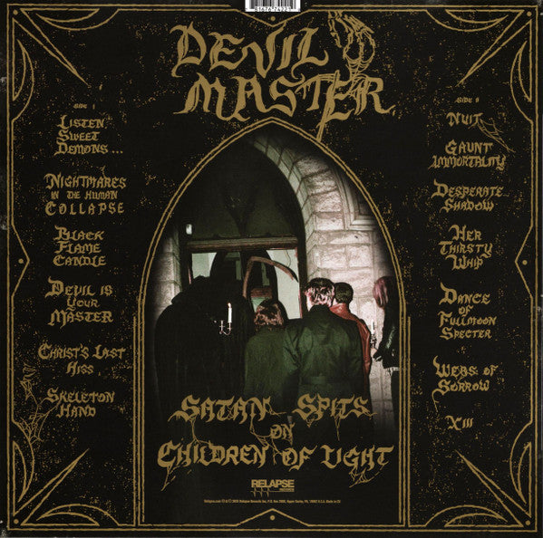 Devil Master : Satan Spits On Children Of Light (LP,Album,Limited Edition)