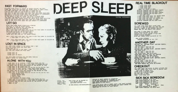 Deep Sleep (3) : You're Screwed (7", Gre)