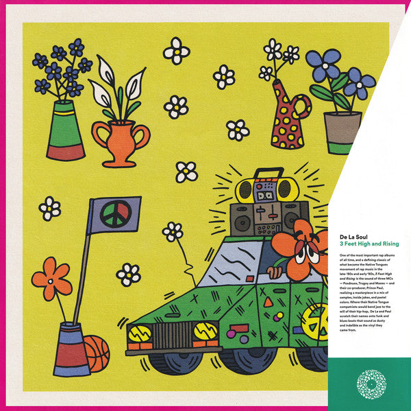 De La Soul : 3 Feet High And Rising (LP,Album,Club Edition,Limited Edition,Reissue,Remastered)