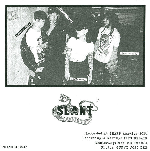 Slant (9) : Vain Attempt EP (7",45 RPM,EP)