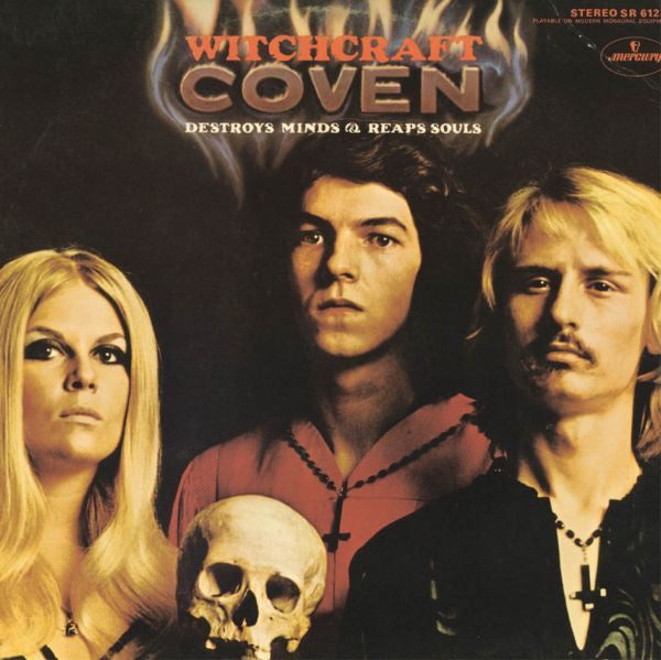 Coven (3) : Witchcraft Destroys Minds & Reaps Souls (LP,Album)