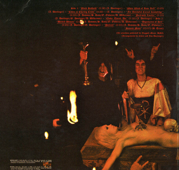 Coven (3) : Witchcraft Destroys Minds & Reaps Souls (LP,Album)