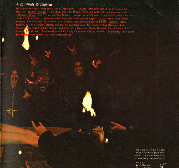 Coven (3) : Witchcraft Destroys Minds & Reaps Souls (LP,Album)
