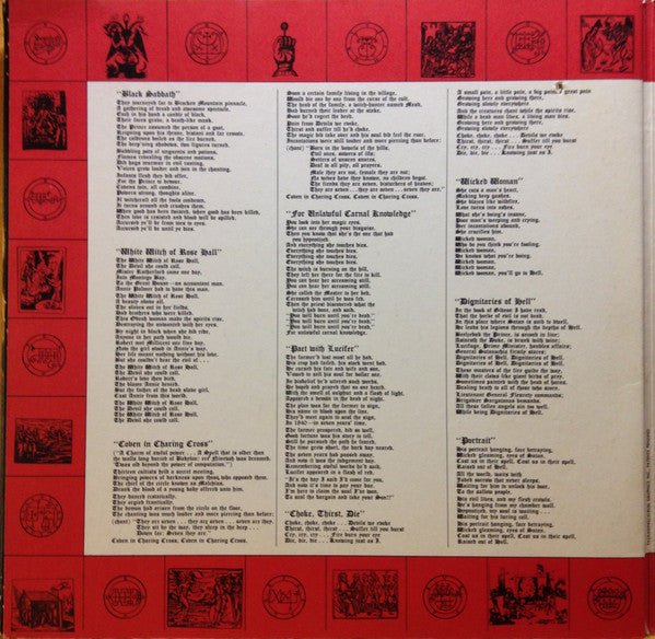 Coven (3) : Witchcraft Destroys Minds & Reaps Souls (LP,Album)