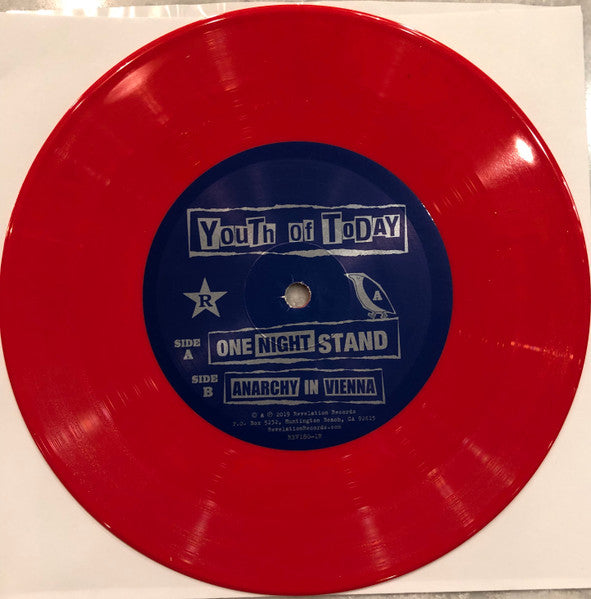 Youth Of Today : One Night Stand (7", Red)