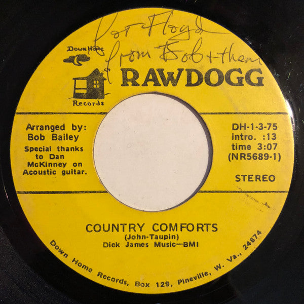 Rawdogg : Country Comforts / Let It Bleed (7")