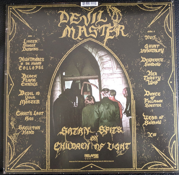 Devil Master : Satan Spits On Children Of Light (LP,Limited Edition,Repress)