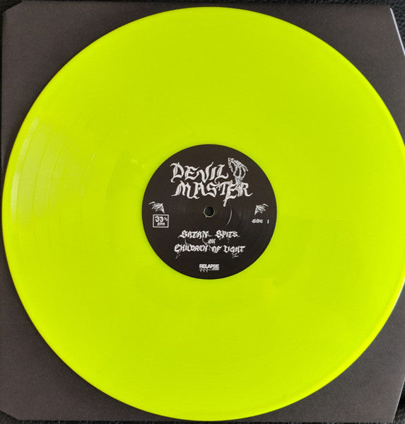 Devil Master : Satan Spits On Children Of Light (LP,Limited Edition,Repress)