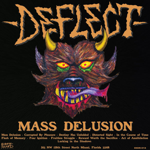 Deflect (3) : Mass Delusion (LP, Album, Ltd)