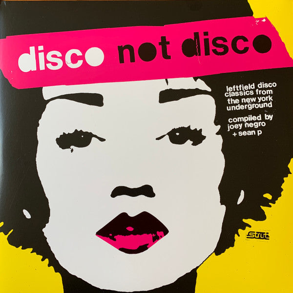 Various : Disco Not Disco (Leftfield Disco Classics From The New York Underground) (LP,Record Store Day,Compilation,Reissue)