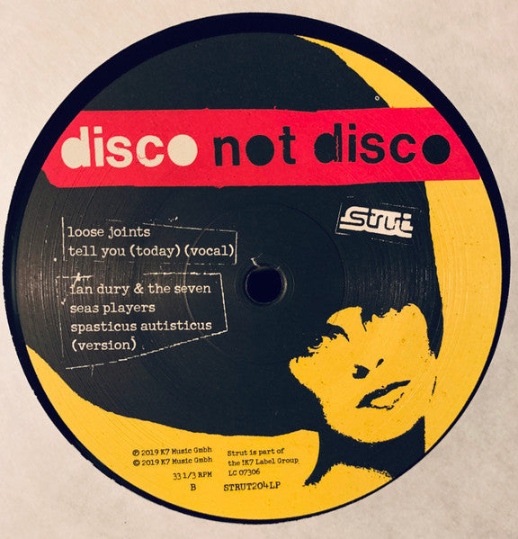 Various : Disco Not Disco (Leftfield Disco Classics From The New York Underground) (LP,Record Store Day,Compilation,Reissue)