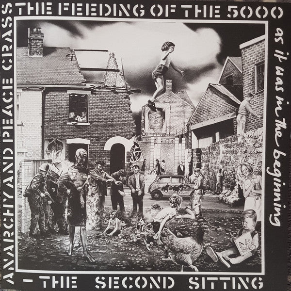 Crass : The Feeding Of The 5000 (The Second Sitting) (LP,45 RPM,Album,Reissue,Remastered,Stereo)