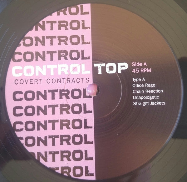 Control Top : Covert Contracts  (LP, Album)