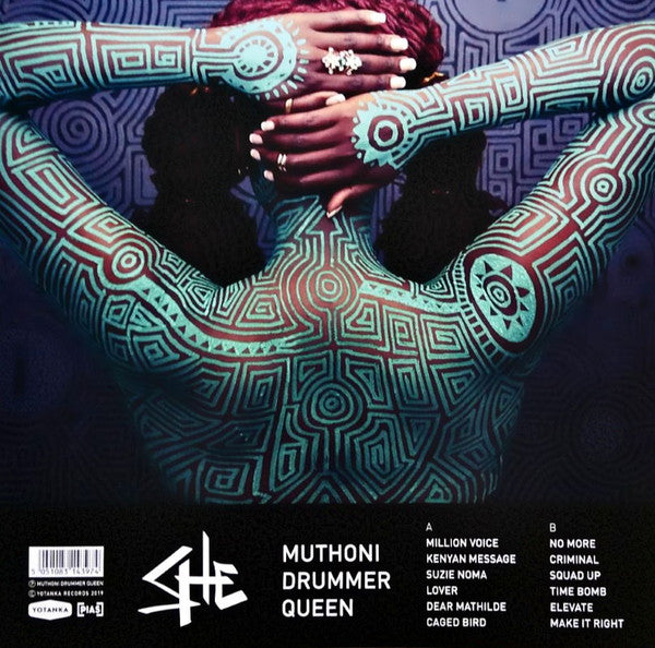 Muthoni The Drummer Queen : She (LP, Album)