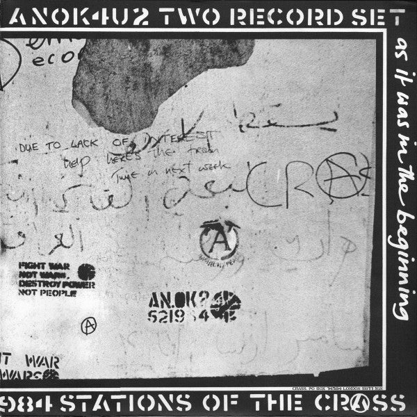 Crass : Stations Of The Crass (12" + 12" + Album, RE, RM)