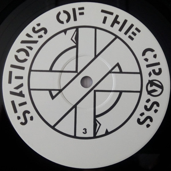 Crass : Stations Of The Crass (12" + 12" + Album, RE, RM)