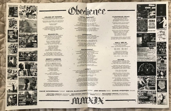 Obedience (3) : MMXIX (12", EP, Whi)