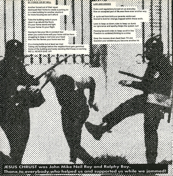 Social Outcast (2) / Jesus Chrust (3) : If The Children Are Our Future... ...Is This The Future For Our Children? (7",33 ⅓ RPM)
