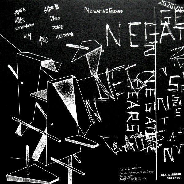 Negative Gears : Negative Gears (12", Ltd, Whi)