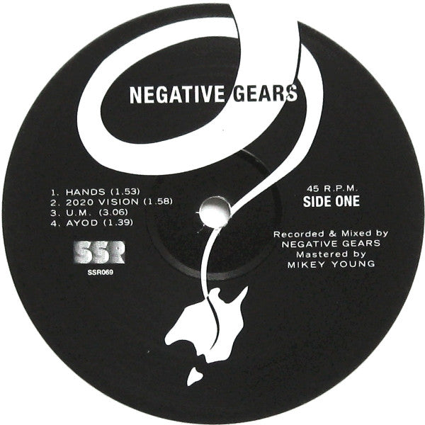 Negative Gears : Negative Gears (12", Ltd, Whi)