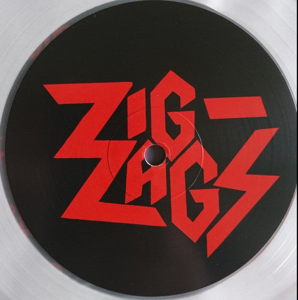 Zig Zags : Running Out Of Red  (LP, Album, RP, Cle)