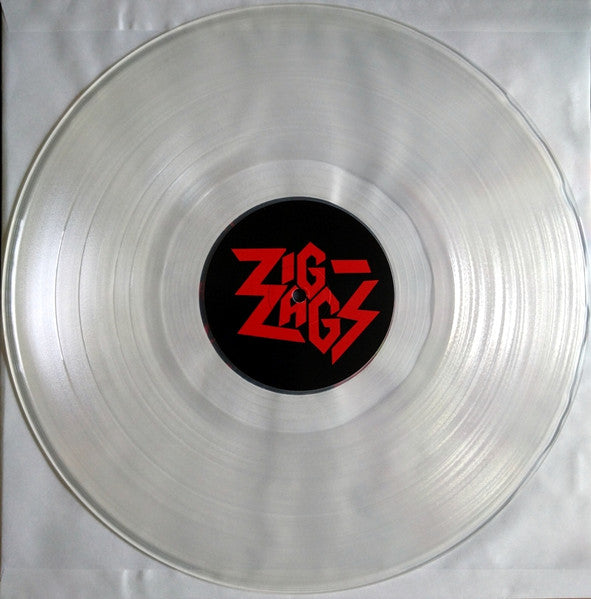 Zig Zags : Running Out Of Red  (LP, Album, RP, Cle)