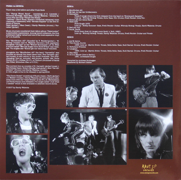 Mordbuben AG : Mia Woan De Ärgeren (LP, Comp, Gre)